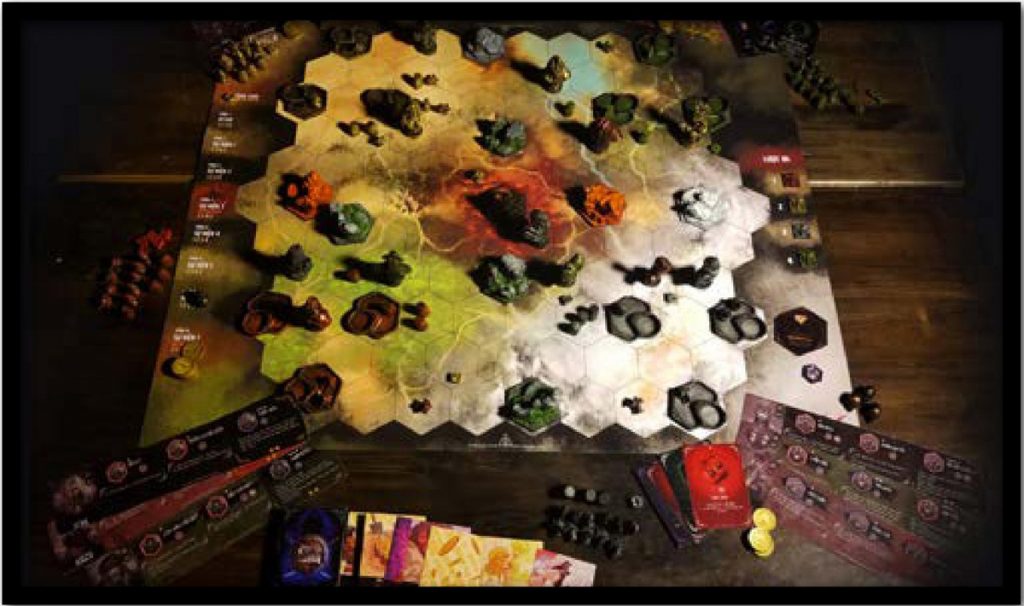 Hướng dẫn cách chơi board game Dozen War phiên bản Chiến Thần chi tiết nhất