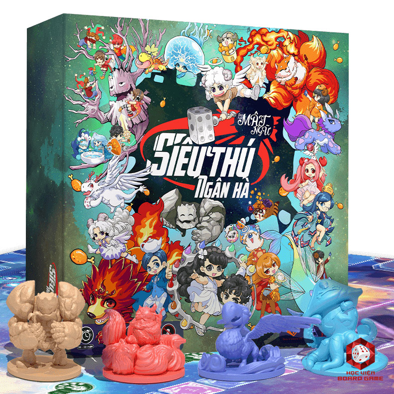 Hướng dẫn cách chơi board game Siêu Thú Ngân Hà