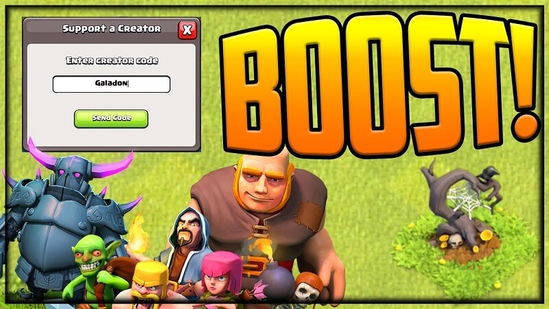 Mã Code Clash Of Clan Siêu Vip