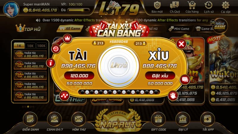 Game Tài Xỉu