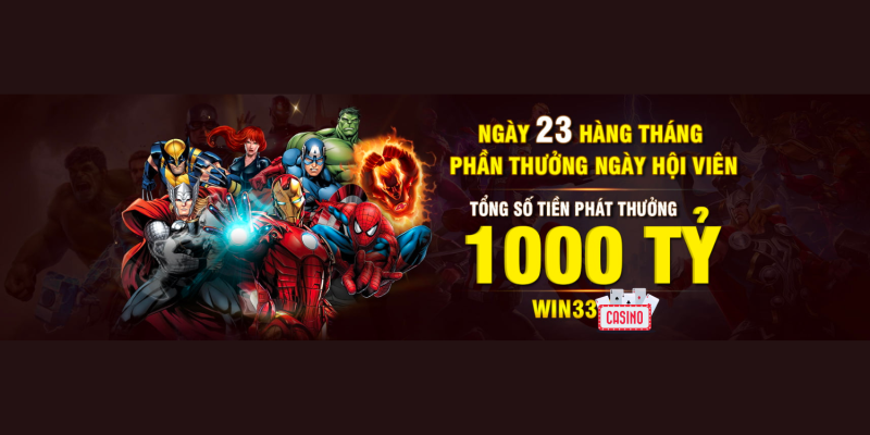 Nhà cái 33win casino mở ra cơ hội làm giàu nhanh chóng