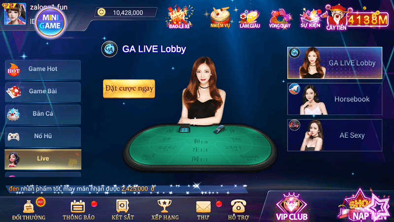 Tải và trải nghiệm ứng dụng game bài Zaloqq app ngay trên điện thoại 