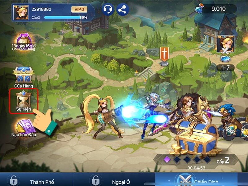 Cách nhập code Mobile Legends