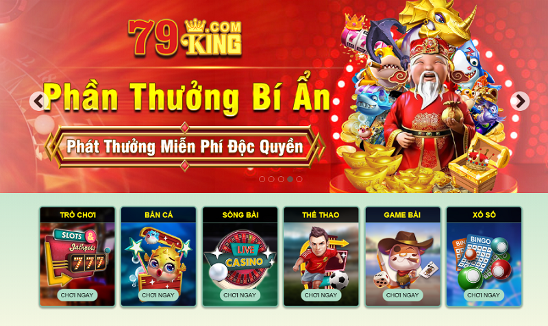 Giới thiệu tổng quan về nhà cái 79King