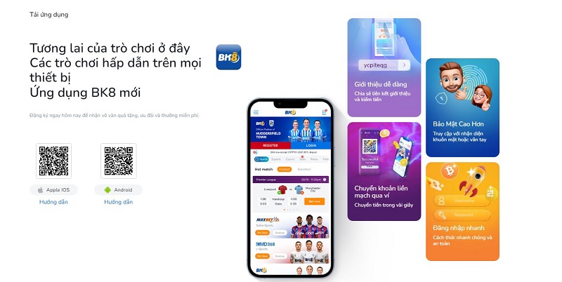 Tải app BK8 có gì thú vị?