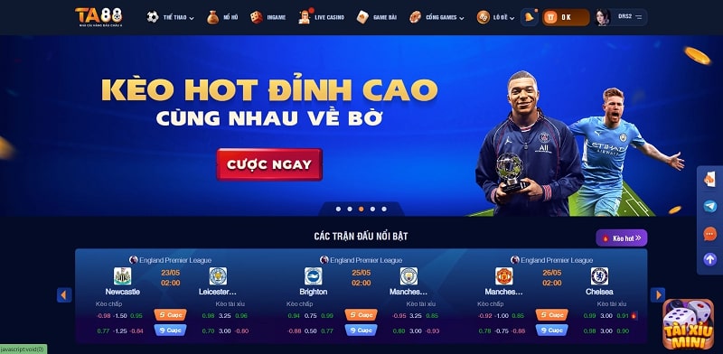 Cược TA88 cần có kinh nghiệm để thắng cược.