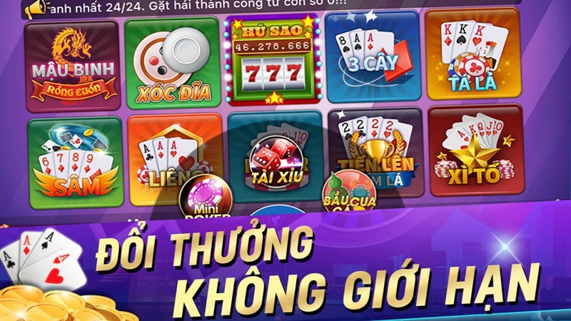 Hình 2 : Các game bài hot tại 8KBET