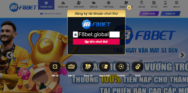 Tham gia nhà cái F8bet người chơi trải nghiệm gì?