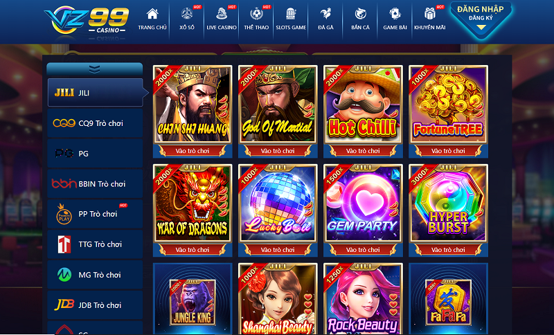 Kinh nghiệm chơi Slot Game tại nhà cái VZ99