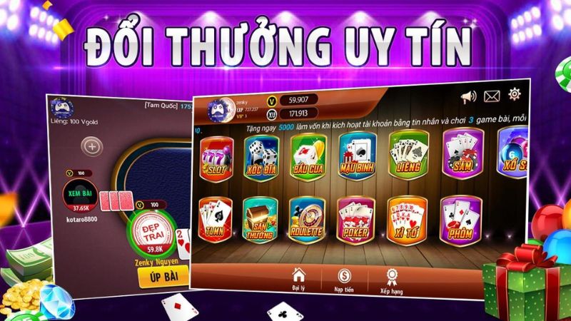 Gợi ý nhiều game đổi thưởng đặc sắc