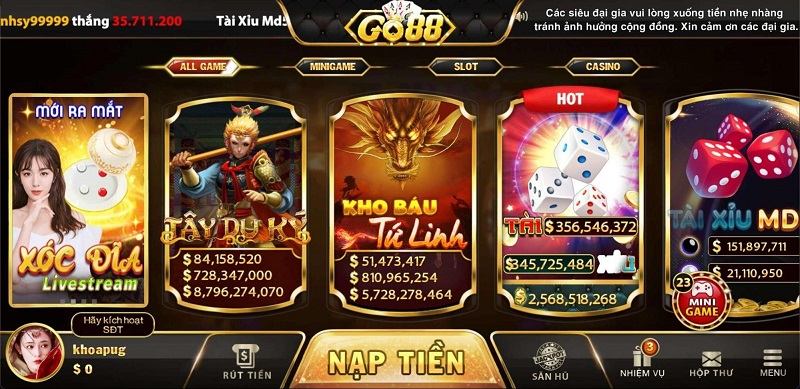 So sánh Go88 với các trang web casino khác