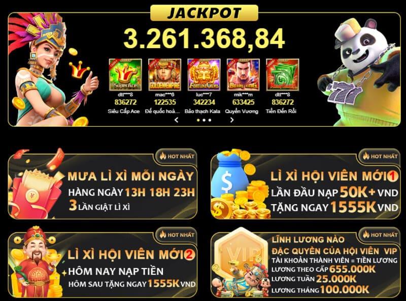 Giới thiệu trang chủ 55win - Ngập tràn khuyến mãi mỗi ngày