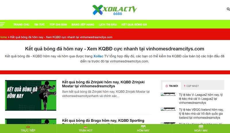 Xôi Lạc TV chinh phục người dùng nhờ nhiều ưu điểm vượt trội