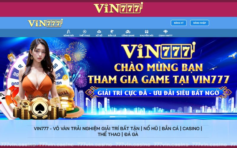 Thông tin về nhà cái VIN777