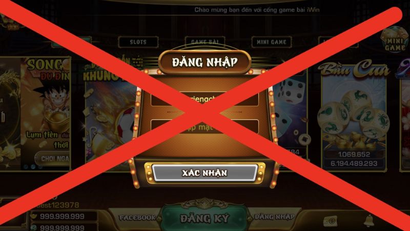 Nguyên nhân khiến bị khóa tài khoản IWIN CLUB