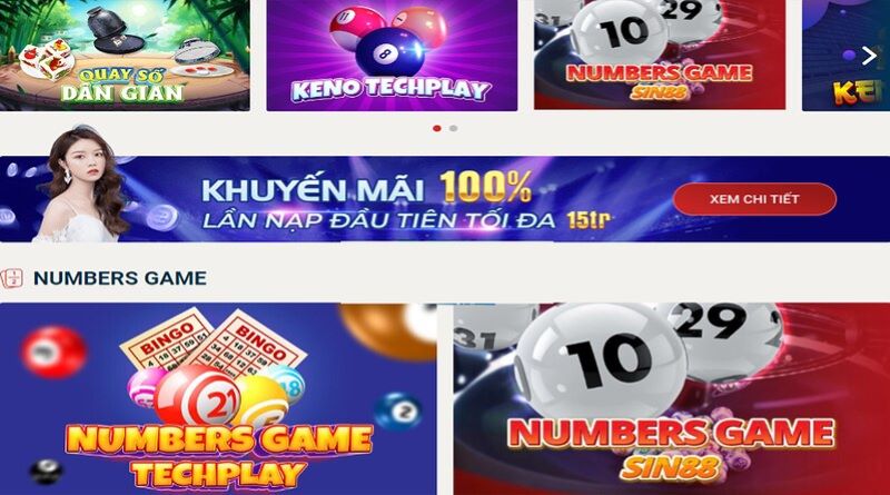 Sân chơi đa dạng với vô vàn tựa game hấp dẫn 