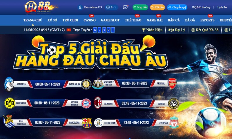 QH88 đỉnh nhất giới cá cược 
