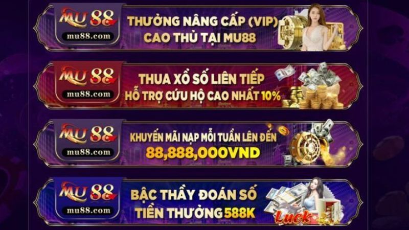 Khuyến mãi cực đỉnh tại Mu88