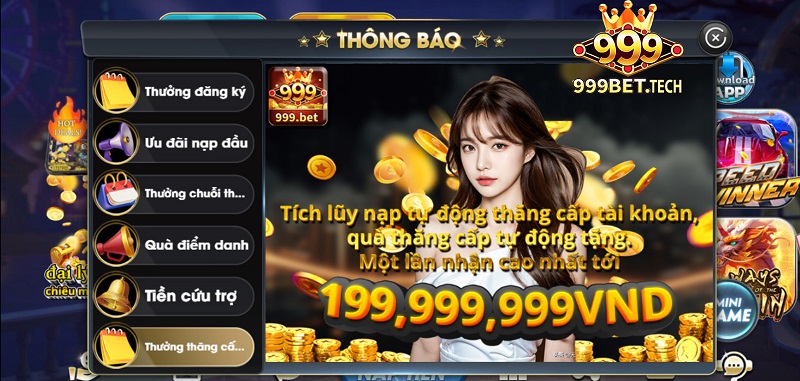 Nạp tiền 999 Bet bằng phương thức quét mã QR