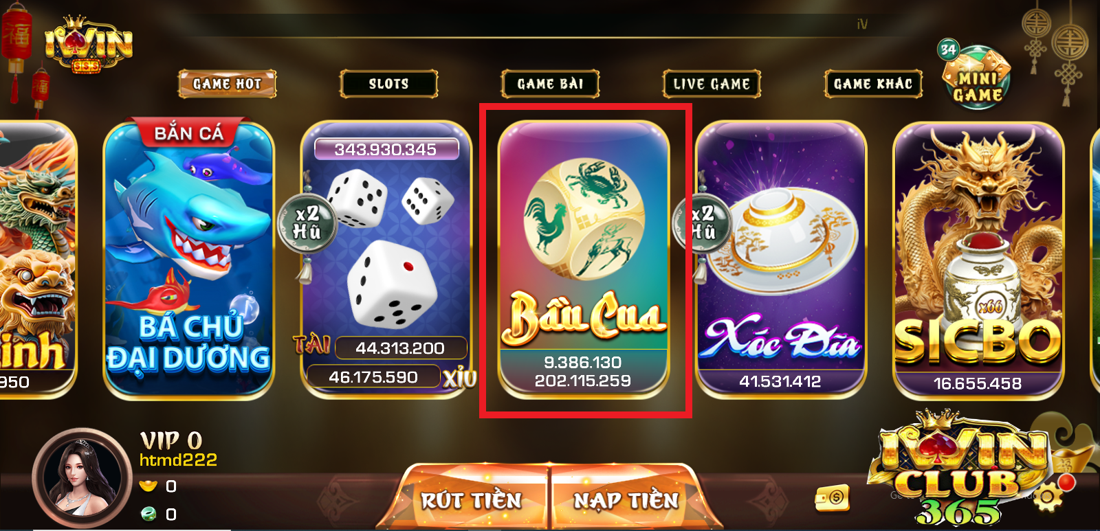 Cả iWin Club và Go88 đều chỉ cung cấp 1 game bầu của duy nhất